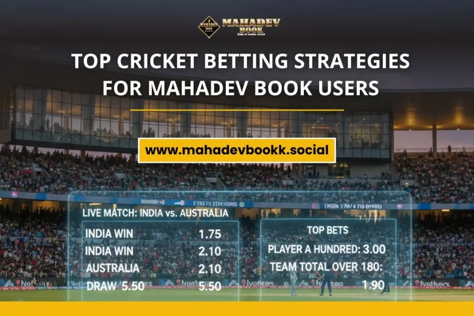 Mahadev Book Cricket Betting